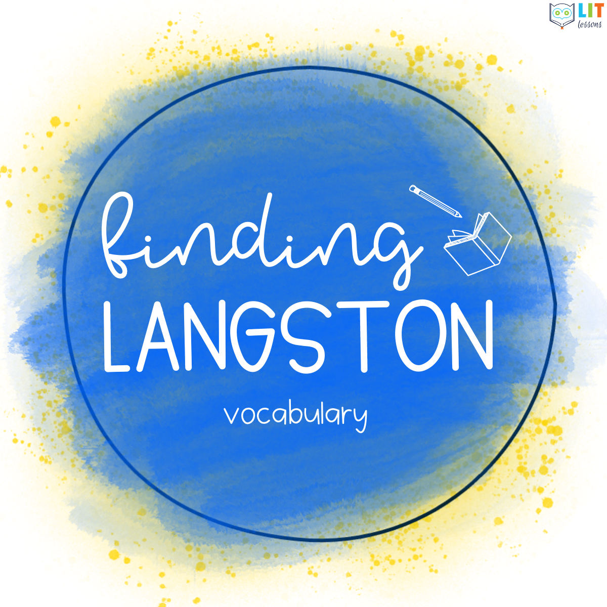 Finding Langston Vocabulary